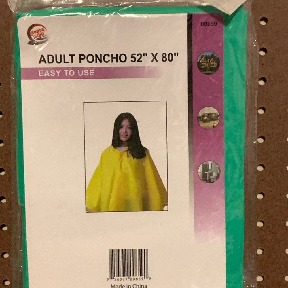 Lightweight Adult Poncho